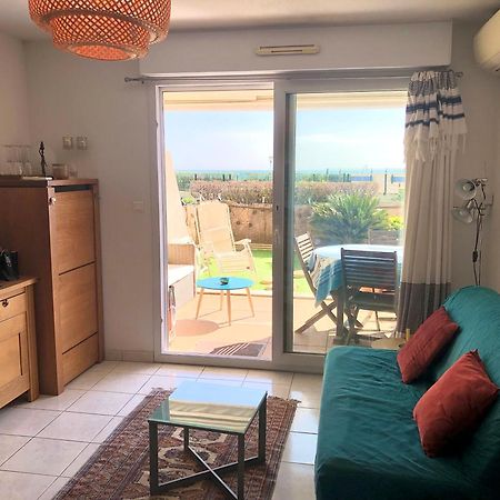 קאנט אן רוסיון Le Jardin De La Plage - T2 - Terrasse Jardin 30M2 - Piscine - Clim- Wifi -Parking מראה חיצוני תמונה