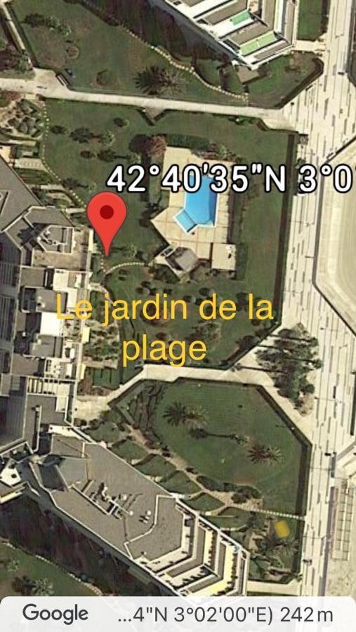 קאנט אן רוסיון Le Jardin De La Plage - T2 - Terrasse Jardin 30M2 - Piscine - Clim- Wifi -Parking מראה חיצוני תמונה