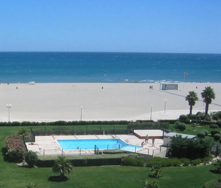 קאנט אן רוסיון Le Jardin De La Plage - T2 - Terrasse Jardin 30M2 - Piscine - Clim- Wifi -Parking מראה חיצוני תמונה